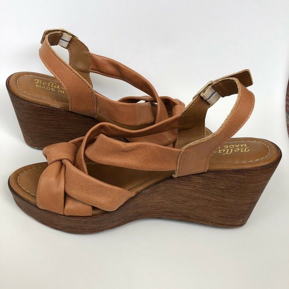 Bella Vita Italy Wes Women Shoes Wedge Sandals 7.5 - Picture 7 of 10